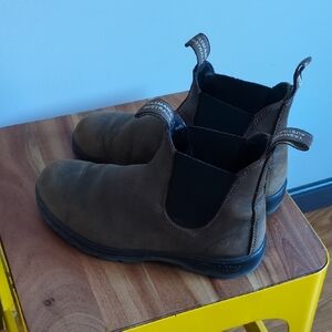Blundstone Brown Leather Chelsea Boots, AUS Sz 6
